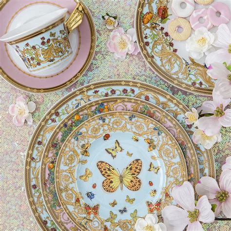 rosenthal versace le jardin de versace kaffee|Butterfly Garden Le jardin de Versace Coffee Cup & Saucer.